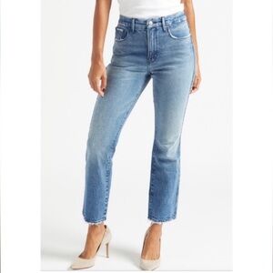 Good American Light Blue Straight Leg Jeans